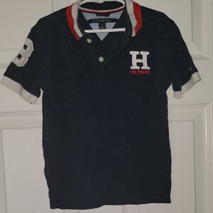 Tommy Hilfiger Kids Polo with Red and White Details